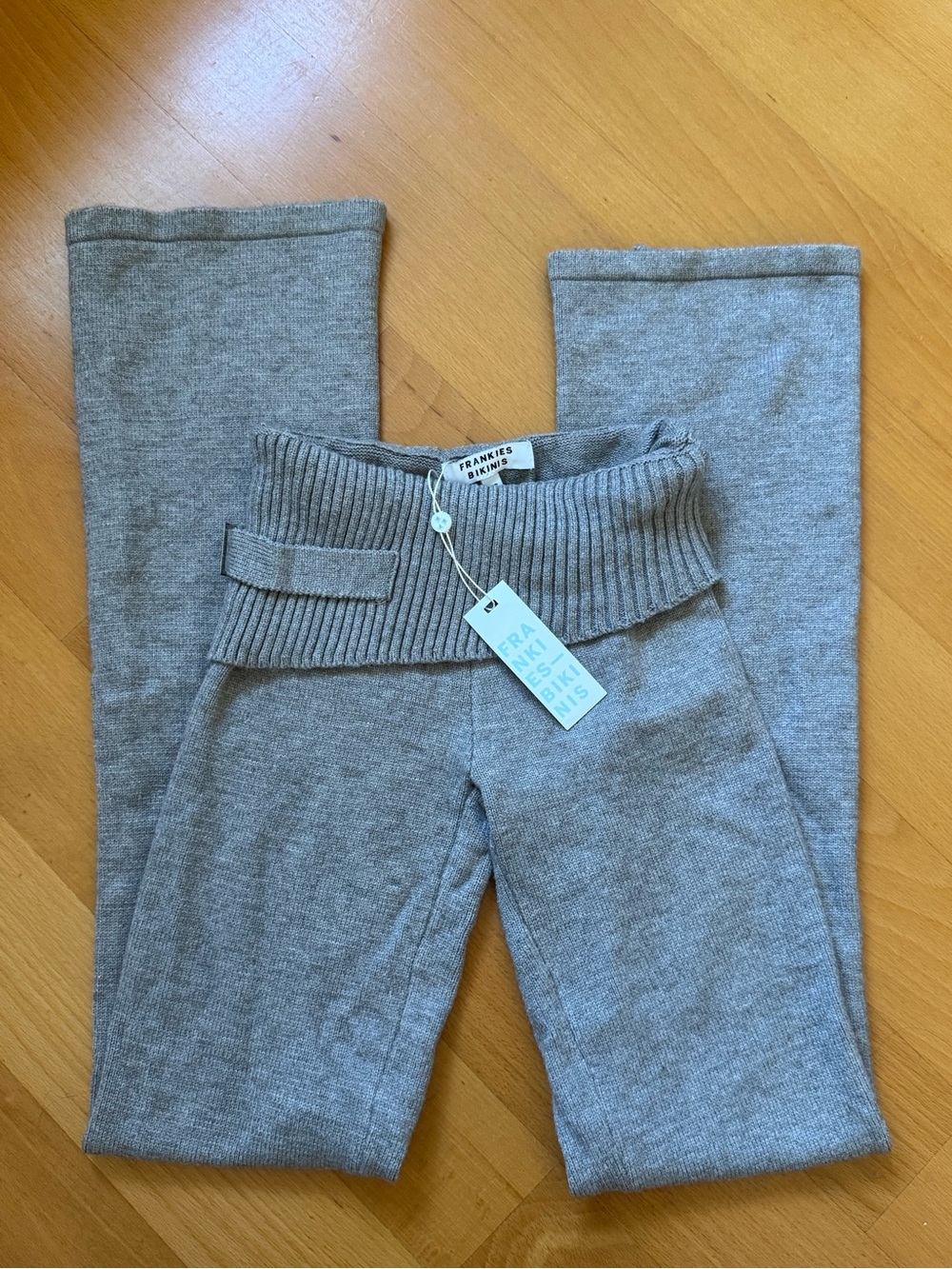 Frankie’s Bikinis Fleur Cloud Knit Pant-XS